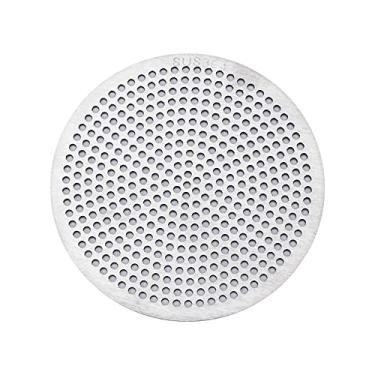 Imagem de Almofada de drenagem de piso filtro de cabelo de esgoto ferramenta de banheiro 304 coador de drenagem de aço inoxidável capa (10 cm)
