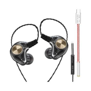 Imagem de Fones De Ouvido In-Ear 15D HiFi Com Som Surround E Microfone Para Músi
