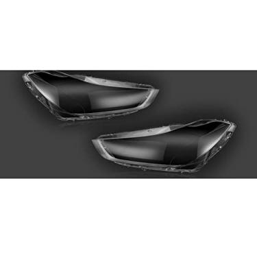 Imagem de Capas para lentes de faróis de carro for Maserati Ghibli 2014-2016 Car Headlight Lens Cover Head Light Lamp Lampshade Shell