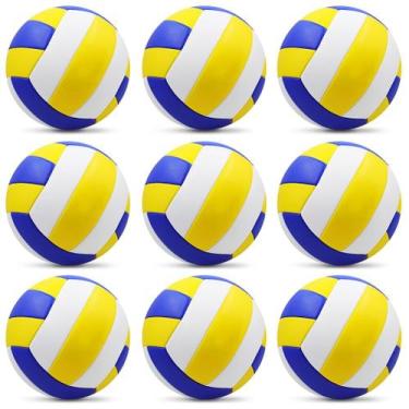 Imagem de Pacote com 9 bolas de PU macias impermeáveis tamanho 5 da Ukontagood V
