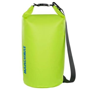 Imagem de Mochila seca MARCHWAY Impermeável Flutuante 20L Amarela Brilhante