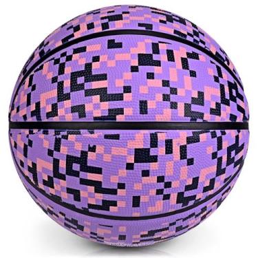 Imagem de Basquete de borracha PECOGO, tamanho 6 a 72 cm, interior e exterior, r