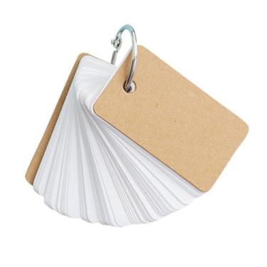 Imagem de 100 cartolina, cartões em branco – papelão rígido branco, fácil de armazenar e transportar, ideal para estudo e escritório