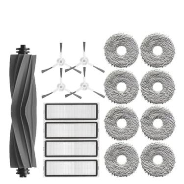 Imagem de Compatible With Dreame Bot L10 Prime / L10s Pro Vacuum Cleaner Main Roller Side Brush Hepa Filter Mop Cloths Rags Accessories(Orange)