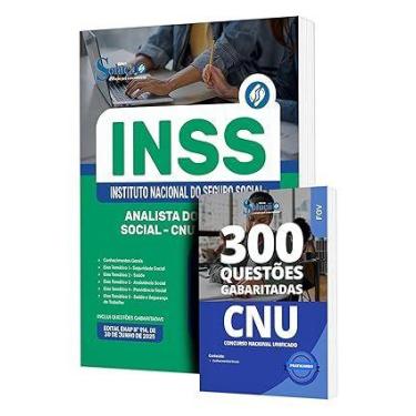 Imagem de Combo INSS - Analista do Seguro Social - CNU - Bloco 1 - Editora Soluç