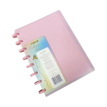 Imagem de Caderno de Disco Sistema Inteligente Rosa A5 Yins Paper