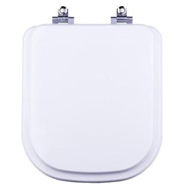 Imagem de Assento Sanitario Fechamento Lento Debba Branco Para Louça Roca - Pont