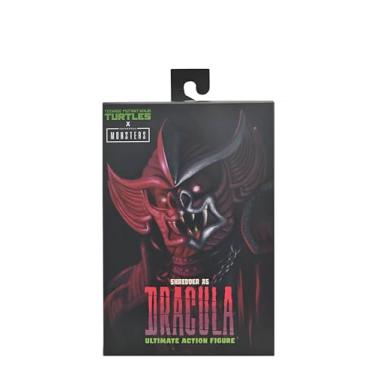Imagem de NECA Universal Monsters x Teenage Mutant Ninja Turtles 7" Scale Shredder as Dracula Crimson Figure