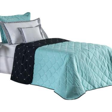 Imagem de Kit 4 Pçs Cobre Leito Solteiro Renove Hipercal 400 Fios Dupla Face Bor