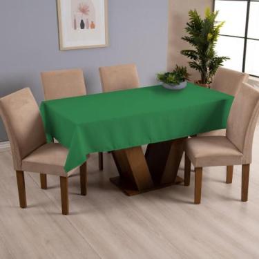 Imagem de Toalha de Mesa 4 Lugares Basic 1,45x1,40m Liso Tecido Oxford - Lace Br