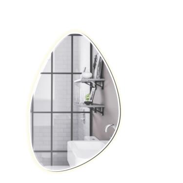 Imagem de Espelho Orgânico com Led M - Athena (80x50cm) T5168