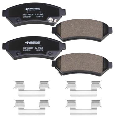 Imagem de HECHENQICHE Pastilhas de freio semimetálicas dianteiras para Pontiac Montana/Grand Prix, Buick LaCrosse/Allure/Terraza, Chevy Uplander, Saturn Relay VPG MV-1