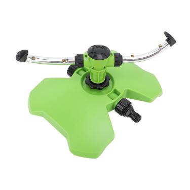 Imagem de aqxreight Aspersor de Gramado Automático Giratório de 2 Braços Com Bicos de Cobre para Jardins de Grama, Flores e Vegetais - ótimo para Quintal, Gramado e Entretenimento Infantil