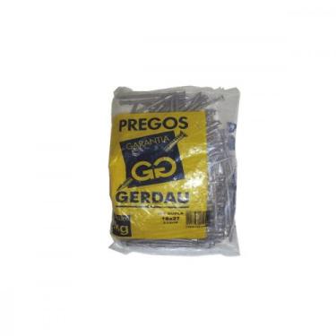 Imagem de Prego Gerdau Com Cabeca Dupla 18X27 (3,40X62mm) (3,40X62mm) 1Kg, 1QUIL