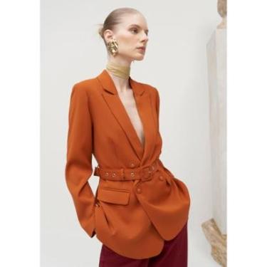Imagem de Blazer Alfaiataria com Cinto-Feminino