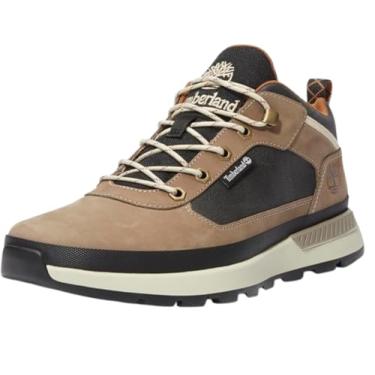Imagem de Timberland Tênis de caminhada masculino Field Trekker, Nobuck marrom escuro, 41