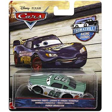 Imagem de Cars Diecast Parker Brakeston Thomasville Racing Legends Disney 1:55 Scale