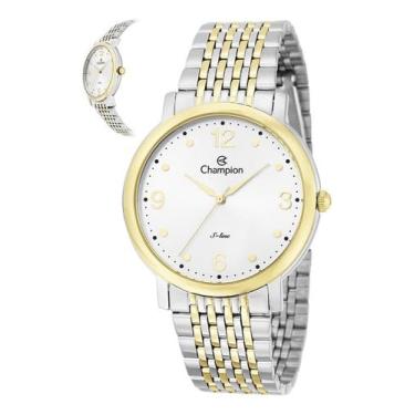 Imagem de RELOGIO CHAMPION ANALOGICO PRATA METAL MISTO CN21176B