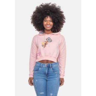 Imagem de Moletom Ecko Feminino Cropped Collab Shrek Feminino-Feminino