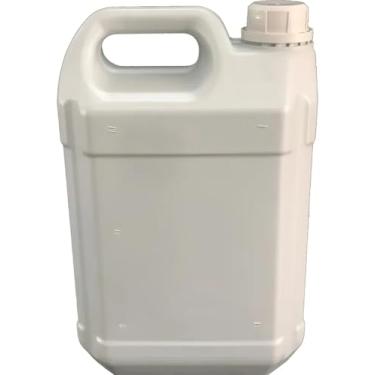 Imagem de Galão Bombona 5 Litros Virgem Branco Leitoso Kit com 50 Unidades