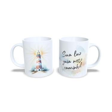 Imagem de Caneca de Cerâmica 325ml com Tema Páscoa, Ressurreição e Vida (17269)