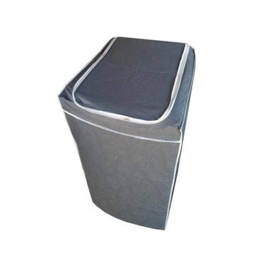 Imagem de Capa Máquina Brastemp Flanelada Grossa 9Kg 10Kg 11Kg Cinza