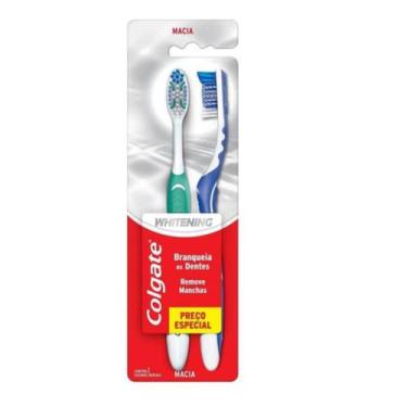 Imagem de Escova Dental Colgate Whitening Com 2 Unidades