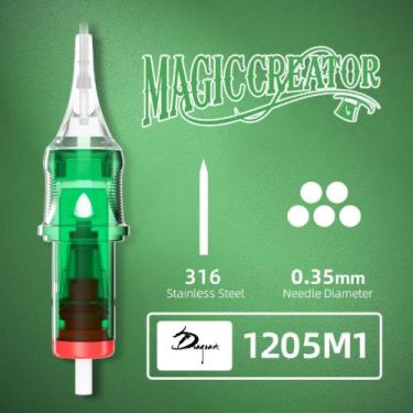 Imagem de Cartucho de Tatuagem com Encaixe Universal MagicCreator 5 unidades - M
