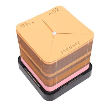 Imagem de Zerodis Bloco de Notas de Calendário de Arte 3D, Calendários de Mesa Escultura Em Bloco de Notas de 3D 2026 Adesivas Ornamento de Decoração de Mesa Com Adesivas Leves de de de Arte, Capivara
