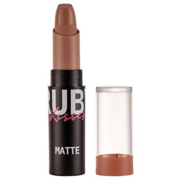 Imagem de Batom em Bala Ruby Kisses Matte, Brown Sugar