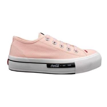 Imagem de Tênis Coca-Cola Daytona Plataforma Canvas Casual Feminino-Feminino