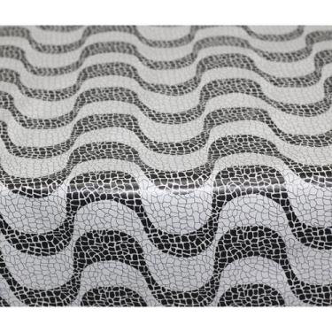 Imagem de Toalha Mesa Térmica Pvc Impermeável Copacabana Redonda 1,38 - Idealiza