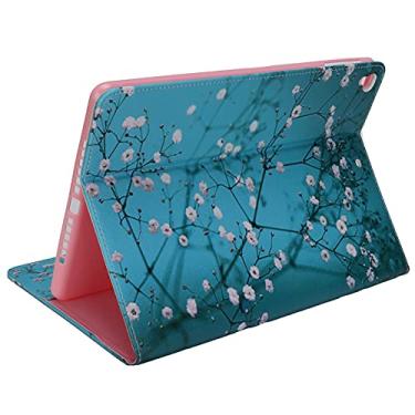 Imagem de Tangxi Capa Portátil para Tablet, Capa de Couro Pu Com Proteção Universal 360 Com Função de Suporte, para Tablet Ios de 9,7 Polegadas (Ameixa)