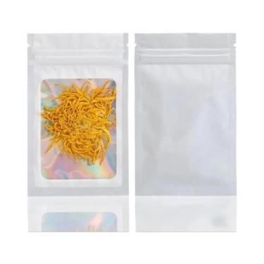 Imagem de Sacos Plásticos Holográficos a Prova De Cheiro Com Fecho Zip Para Arma