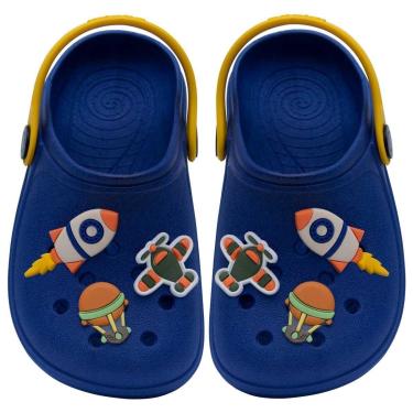 Imagem de Sandalia Babuche Infantil Chinelo Menino Calce Fácil 12.18-Masculino