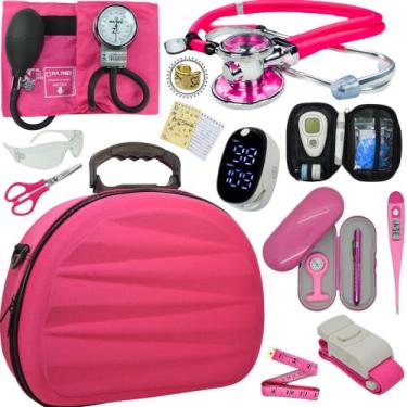 Imagem de Kit Enfermagem Maleta Medica Super Luxo Completa Promocao - Love Saude