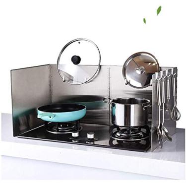 Imagem de CGKs6anmU Telas contra respingos, protetor contra respingos domésticos, aço inoxidável, fogão, gás, protetor antirespingos, proteção contra respingos, barreira de óleo, proteção contra respingos