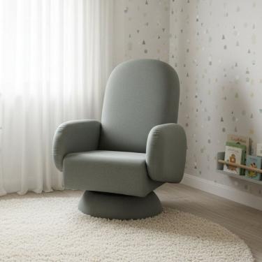 Imagem de Poltrona de Amamentação Cone Fixa Wave Verde