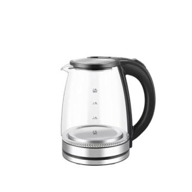 Imagem de Chaleira Elétrica de Vidro 1.8L - Opção de 127V ou 220V, com Desligamento Automático e Antiqueima, Ideal para Casa (127V de vidro)