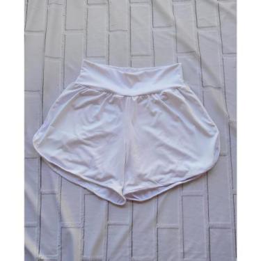 Imagem de Short Duplo Fitness Academia Feminino Short Treino Caminhada Ginastica