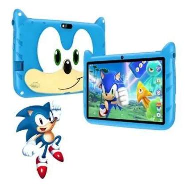 Imagem de Tablet Sonic Para Crianças Infantil Menino Menina Kids Smart Cor azul 