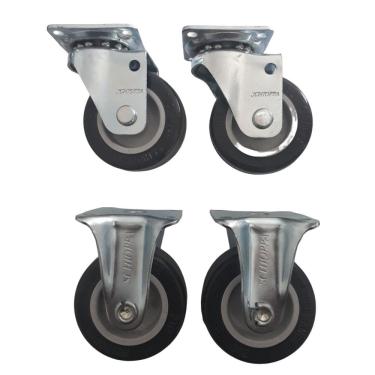 Imagem de Rodizio Para Carrinhos E Móveis Kit Glap 210 Bp E Flap 210