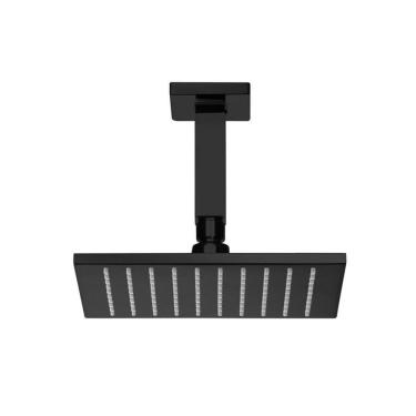 Imagem de Chuveiro Lorenzetti 5014 B16 Lorenquadra De Teto Preto