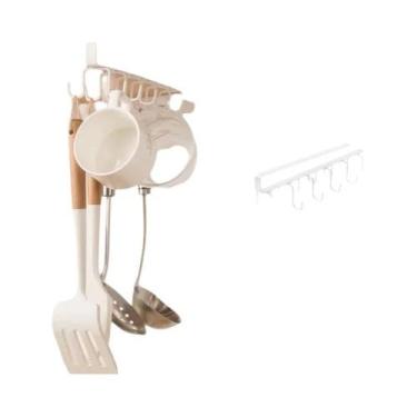 Imagem de Prateleira De Armazenamento Multifuncional Com 6 a 12 Ganchos, Organiz