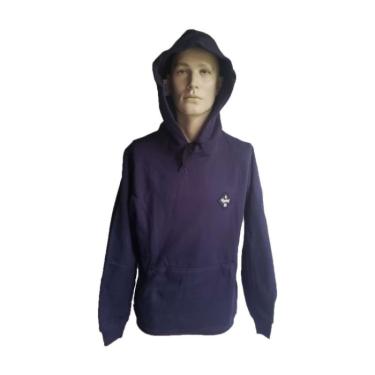 Imagem de Moleton Double-G Canguru Fechado - Marinho