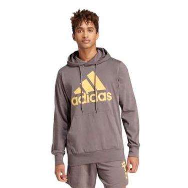 Imagem de Moletom Adidas Big Logo Capuz Marrom-Masculino
