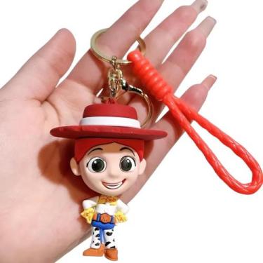 Imagem de Chaveiro 3d Jessie Cowgirl Toy Story Personagem Coleção Acessório Chav