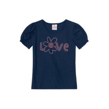 Imagem de Blusa infantil menina em malha Brandili-Feminino
