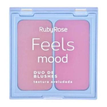 Imagem de Duo blush mood sandstone e smooth taupe hb8702 ruby rose