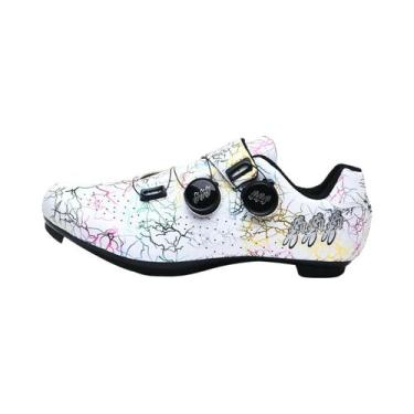 Imagem de Sapatos De Ciclismo SPD Masculinos E Femininos Com Solado Plano Para C